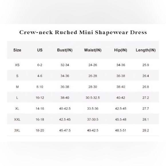 Popilush Shapewear Mini Dress #928 - Picture 9 of 11